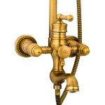 Coloana de dus Venustar, bronz antichizat - imagine 5