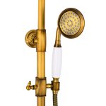 Coloana de dus Venustar, bronz antichizat - imagine 7