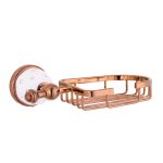 Set accesorii baie Venustar, cu sapte piese , rose-gold - imagine 6