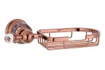 Set sapte piese , accesorii baie Venustar, rose-gold - imagine 5