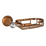 Set sapte piese accesorii baie Venustar,rose-gold - imagine 8