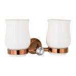 Set sapte piese accesorii baie Venustar,rose-gold - imagine 9