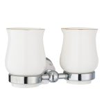 Set sapte piese accesorii baie wite-chrom Venustar - imagine 8