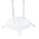 Baterie cada freestanding, Venustar, dubla comanda,alb mat - imagine 8