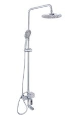 Coloana de dus Venustar ,cu trei functii,crom lucios