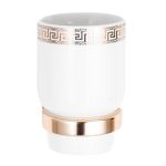 Set accesorii baie Venustar, 5 piese auriu - imagine 2