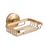 Set accesorii baie Venustar, 5 piese auriu - imagine 6