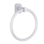 Suport prosop tip inel, prindere pe perete,gri mat - imagine 4