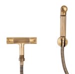 Baterie bideu Venustar, fixare pe perete, bronz antichizat - imagine 4