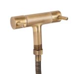 Baterie bideu Venustar, fixare pe perete, bronz antichizat - imagine 7
