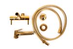Baterie bideu Venustar, fixare pe perete, gold - imagine 4