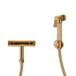 Baterie bideu Venustar, fixare pe perete, gold - imagine 5