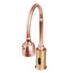 Baterie bucatarie cu senzor, pipa flexibila, perlator doua functii, bronz antichizat, Venustar