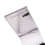 Panou dus Venustar,cu hidromasaj inox 5 functii Digital Thermo,cromat lucios, cu led - imagine 4