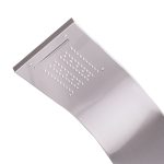 Panou dus Venustar,cu hidromasaj inox 5 functii Digital Thermo,gri satin cu led - imagine 6