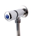 Robinet pisoar cu temporizare Venustar, fixare perete crom - imagine 4