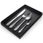 Set 4 tacamuri,stainless stel, Venustar, crom - imagine 4