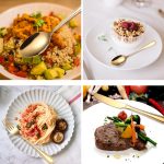 Set tacamuri 6 persoane,30 piese, din inox, Venustar, gold - imagine 6