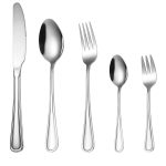 Set tacamuri 6 persoane,30piese, din inox, Venustar, crom - imagine 2