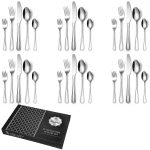 Set tacamuri 6 persoane,30piese, din inox, Venustar, crom - imagine 4