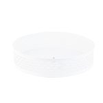 Organizator bucatarie alb, rotund, 26x7,5 cm - imagine 2