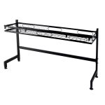 Suport vesela Venustar, cu un nivel deasupra chiuvetei, negru 55X28X 62 CM - imagine 5