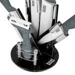 Set 5 cutite ceramica cu suport RAWI-0811G - imagine 7