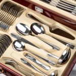 Set tacamuri din inox,72 piese cu diplomat, RAWI-72C - imagine 10