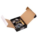 Baterie bideu, Venustar, gold cu broderie ceramica - imagine 2