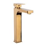 Baterie lavoar Venustar, montare pe blat, gold