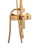 Coloana de dus, Venustar, gold, cu trei functii - imagine 4
