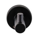 Cuier baie Venustar, negru mat - imagine 3