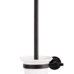 Perie wc Venustar, negru mat