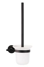 Perie wc Venustar, negru mat - imagine 3