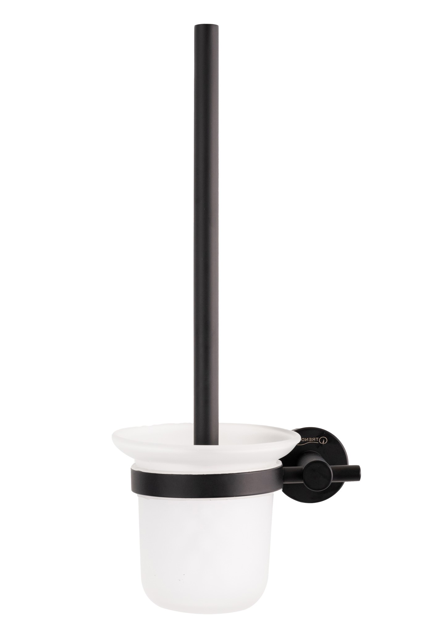 Perie wc TRENDY’S, negru mat (2) Perie wc Venustar, negru mat - imagine 1
