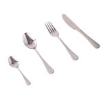 Set tacamuri stainless steel 84 piese, Venustar, crom - imagine 6