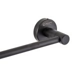 Suport prosop simplu, Venustar, negru mat - imagine 4