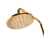 Coloana de dus Venustar, cu doua functii, montare pe perete, gold cu broderie ceramica - imagine 6