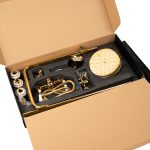Coloana dus trei functii, gold Venustar, cu broderie ceramica - imagine 7