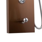 Panou de dus cu hidromasaj, Venustar cu 4 functii, rose satinat - imagine 4