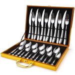 Set tacamuri din inox 24 piese, pentru 6 persoane, Venustar, luxury edition - imagine 3