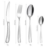 Set tacamuri din inox 24 piese, pentru 6 persoane, Venustar, luxury edition - imagine 4