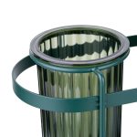 Suport tacamuri Venustar, cu doua recipiente, verde-negru - imagine 6