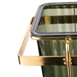 Suport tacamuri, cu doua recipiente, gold - imagine 6
