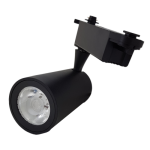 Spot Sina Negru 18W=180W, 3000K, lumina calda