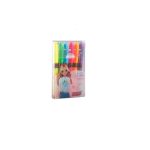 Set 6 bucati, marker evidentiator flourescent, multicolor, BD024-01