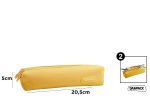 Penar galben cu 2 fermoare, PA298-04 - imagine 3