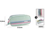 Penar multicolor cu 3 fermoare, PA293-41 - imagine 3