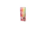 Set 4 bucati, marker evidentiator flourescent cu sclipici, multicolor, BD024-03