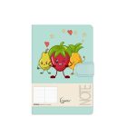 Caiet A5 dictando decorat, 144 coli